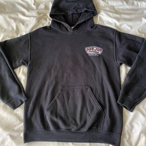 RON JON HOODIE BLACK